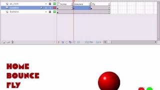 Building a Basic Flash Site Part 5- Control the Bouncing Ball with Play and Stop buttons Wealth
