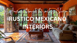 Rustico Mexicano Interior Style of Mexican heritage with satisfying ASMR voice and music