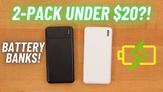 AsperX 10,000mAh Battery Bank REVIEW! 2-for-1 Deal!