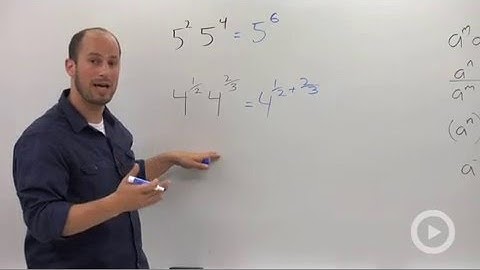 Rules for Rational Exponents