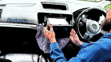 RNS 510 irroitus VW Sharan 7N1/How to remove RNS 510 radio VW Sharan 7N1