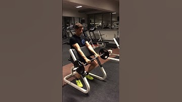Scott curl pronated grip with Ez-bar - [Biceps Exercise]