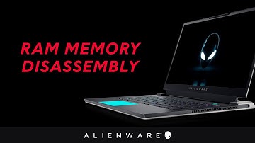 How to replace the memory modules on the Alienware x17 R2