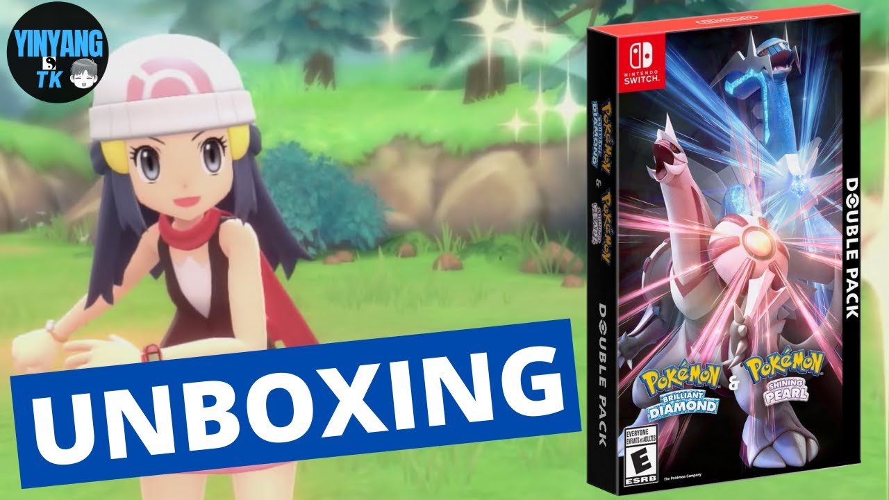 Pokemon Brilliant Diamond/Shining Pearl Double Pack UNBOXING DS