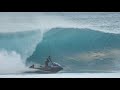 Water patrol jet ski surfing banzai pipeline  shannon reporting