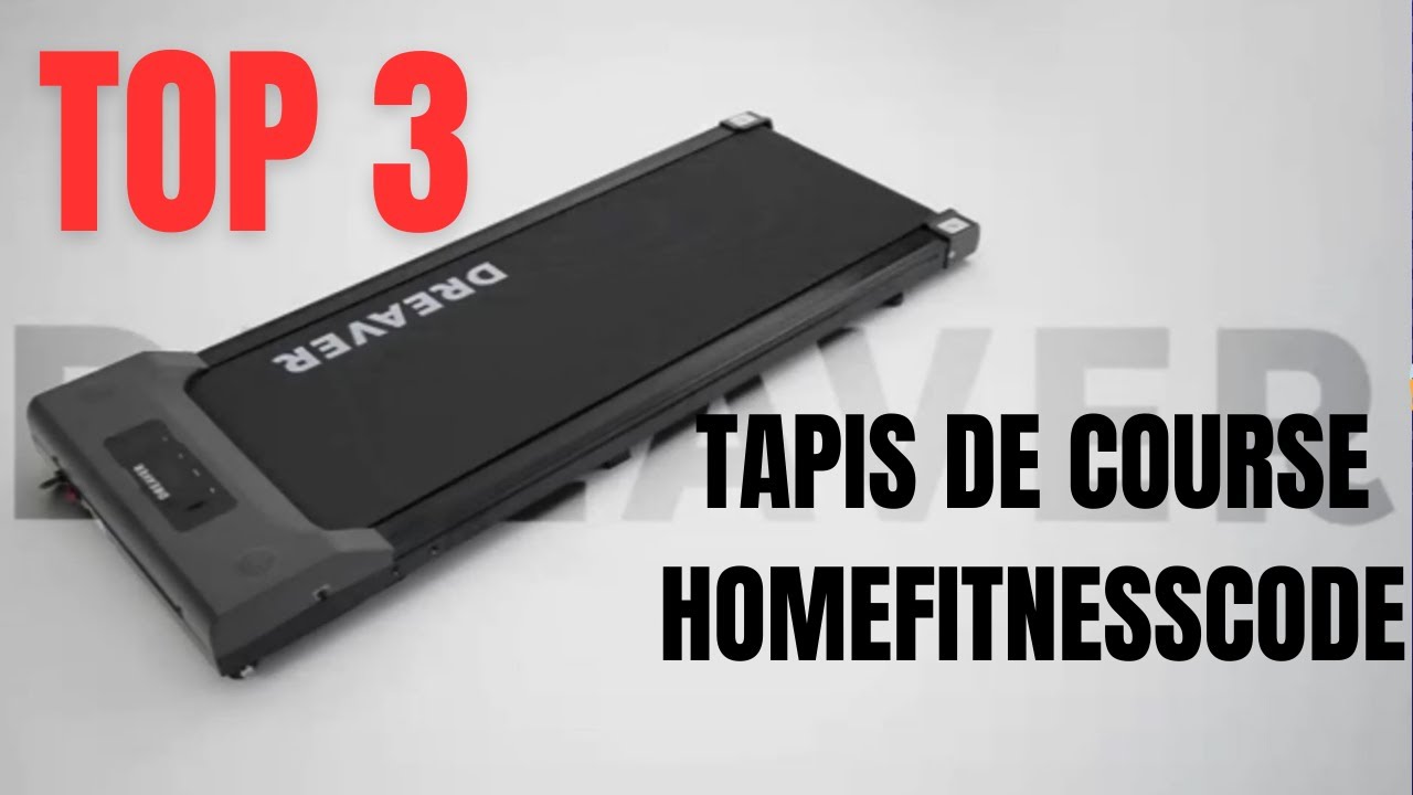 Test : homeFitnessCode Tapis de course 3 en 1, performant et pliable