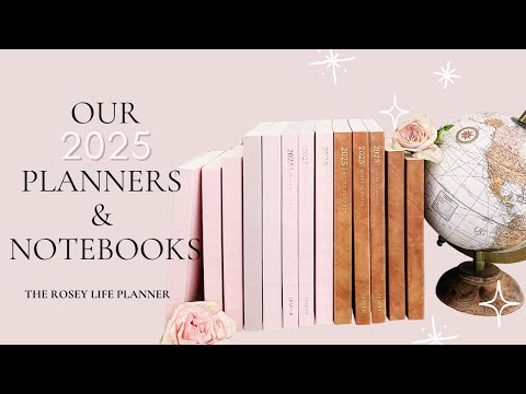 2025 Line Up Planners Notebook Reveal The Rosey Life Planner  2025 Line Up Planners Notebook Reveal The Rosey Life Planner