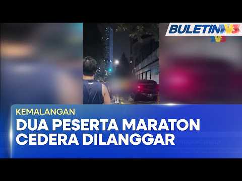 KEMALANGAN | Dua Peserta Maraton Cedera Dilanggar Penunggang Mabuk (BU)
