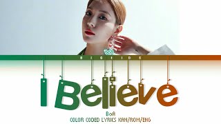 BoA - I Believe (Color Coded Lyrics Kan/Rom/Eng)