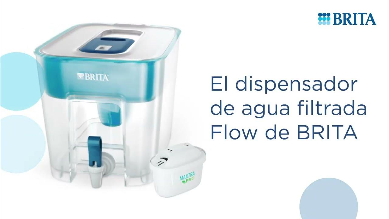 Dispensador agua filtrada brita flow + filtro maxtra