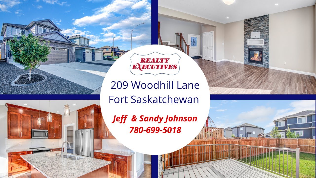 209 Woodhill Lane, Fort Saskatchewan Real Estate Homes YouTube