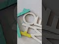 Simple DIY HOME Decor Tutorial 🖌️ Part 1: Cutting &amp; Painting#DIYHomeDecor #Upcycling #CardboardCraft