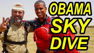 My first skydive EXPERIENCE ! OBAMA 