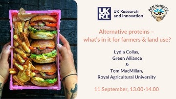 Alternative proteins – what’s in it for farmers & land use?