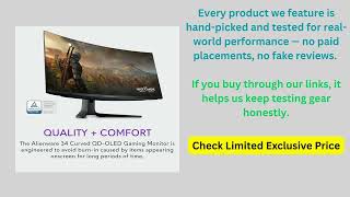 Alienware AW3423DWF 34-inch Curved QD-OLED Gaming Monitor Review