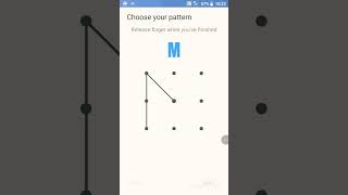 m♥️pattern lock#shorts #youtubeshorts#hardikpandya #hardpatternlock#comedyshorts viral video screen