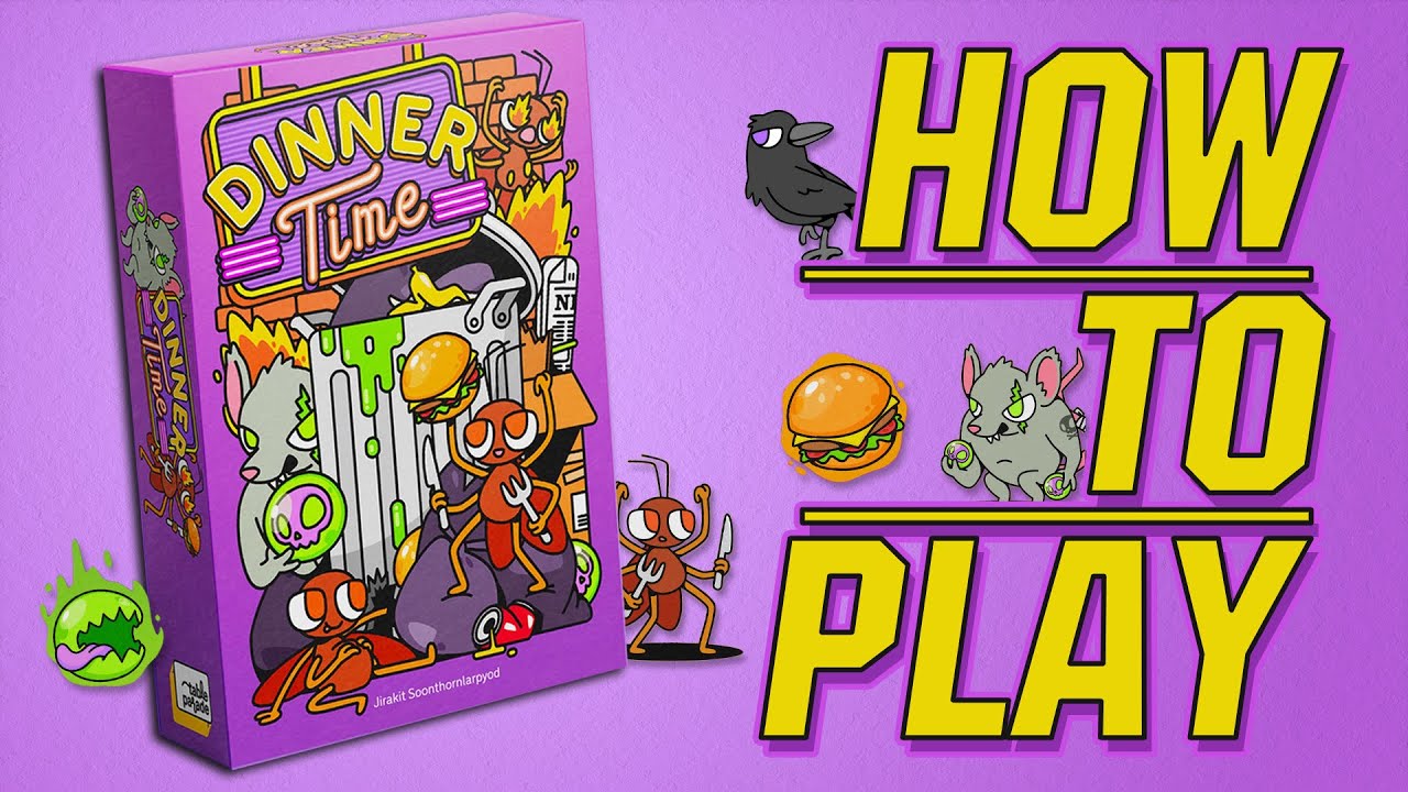 BGN บอร์ดเกมไนท์ DINNER Time How to Play YouTube