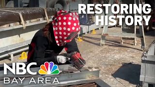 Modern-day ‘Rosie the Riveters work to restore historic WWII ship in Richmond
Modern-day ‘Rosie the Riveters work to restore historic WWII ship in Richmond Modern-day ‘Rosie the Riveters work to restore historic WWII ship in Richmond