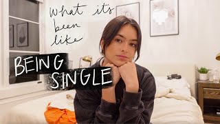 3 months post-breakup... here's what it's like being single