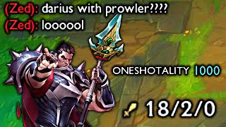 DARIUS WITH PROWLER IS BROKEN