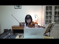 【バイオリンSkypeレッスン】サンプル動画１✳︎福岡・中学生メンデルスゾーンコンチェルト&ヴィエニャフスキ華麗なるポロネーズ