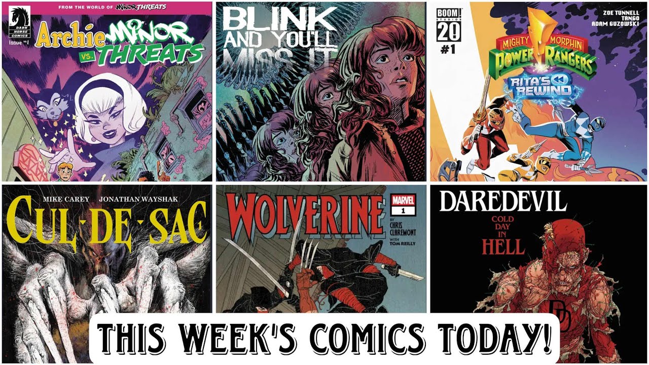 This Week's Comics Today! 8/5