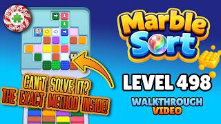 Marble Sort - Level 498 Walkthrough Solution