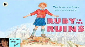 📚 Ruby in the Ruins by Shirley Hughes - Kids Book About War Read Aloud | Storytime with Elena