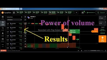 VOLUME ANALYSIS AND TRADE ON IQ OPTION LIVE TRADE IN HINDI / ENGLISH