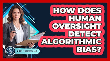 How Does Human Oversight Detect Algorithmic Bias?