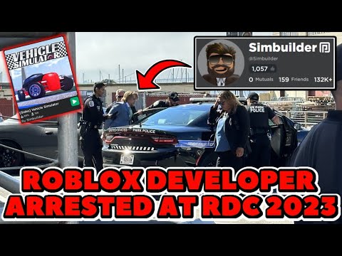 Dev arrested at RDC is now banned from Roblox 