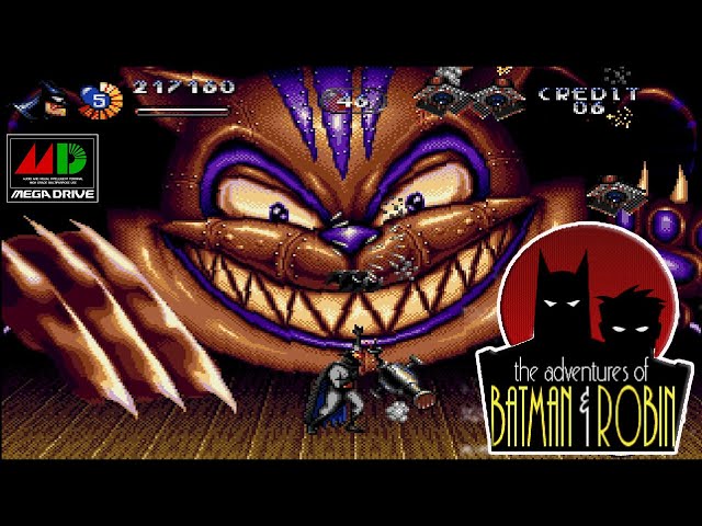 MD The Adventures of Batman & Robin - Full Game [日本未発売 ゲーム