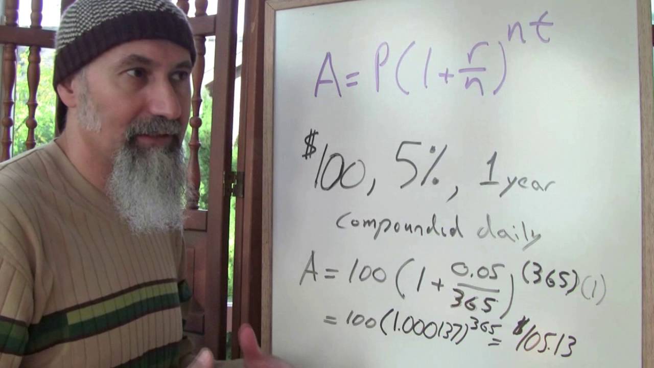 ASMR Math: How Interest Rates Affect Our Society, Differential Accumulation, Compound interest