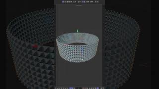 Cream Zar Modeling Diamond Pattern #blender #c4d #cinema4d #cinema4dtutorial #motiongraphics #cgi