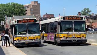 MBTA Bus Action (HD)