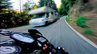 THAT'S WHY YOU SHOULDN'T RIDE ON SUNDAY | MT-07 Raw Sound | POV [4K]