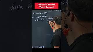 Article 55 Explained | How President’s Election Votes Are Counted | UPSC Prelims |