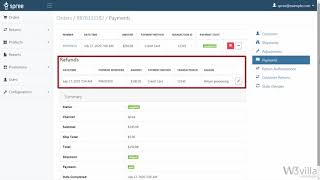 Celebrity Spree Commerce Admin Dashboard | Order Panel Wealth