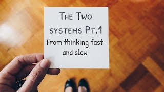 The two Systems pt.1/Thinking fast and slow by Daniel Kahneman/ G.I.N.I.U.S S02E01
