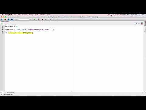 61. The not logical operator, example program - Learn Python