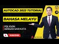 Cara Mudah Untuk Membuat Polygon Menggunakan AutoCAD 2023 Sari kata Bahasa Melayu
