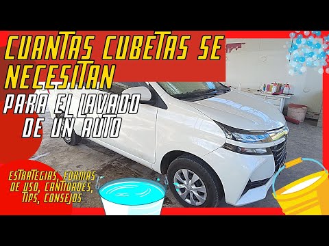 💎CONOCE cuánta AGUA se NECESITA para LAVAR una CAMIONETA💧