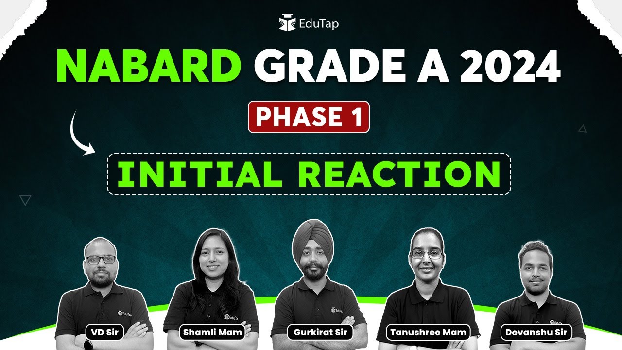 🔴NABARD Grade A 2024 Phase 1 Exam Analysis | NABARD 2024 Exam Level ...
