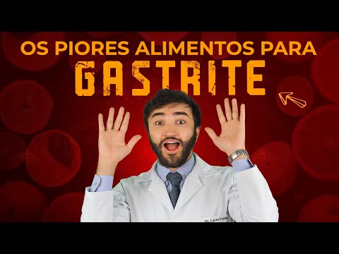 Fuja dessa lista! Alimentos PROIBIDOS para quem tem GASTRITE! | Dr Lucas Fustinoni