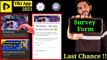 Tiki apps White tick & gray tick form kaise submit kare | Tiki apps survey form | Tiki apps form
