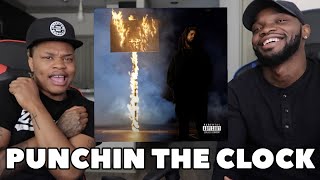 J. Cole - p u n c h i n ‘ . t h e . c l o c k (Official Audio) - REACTION