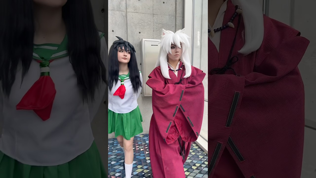 She’s so mean 😭 #inuyasha #cosplay #makeup #anime #kagome #manga #cosplaycostume #momocon