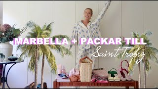 MARBELLA VLOGG + PACKAR TILL SAINT TROPEZ