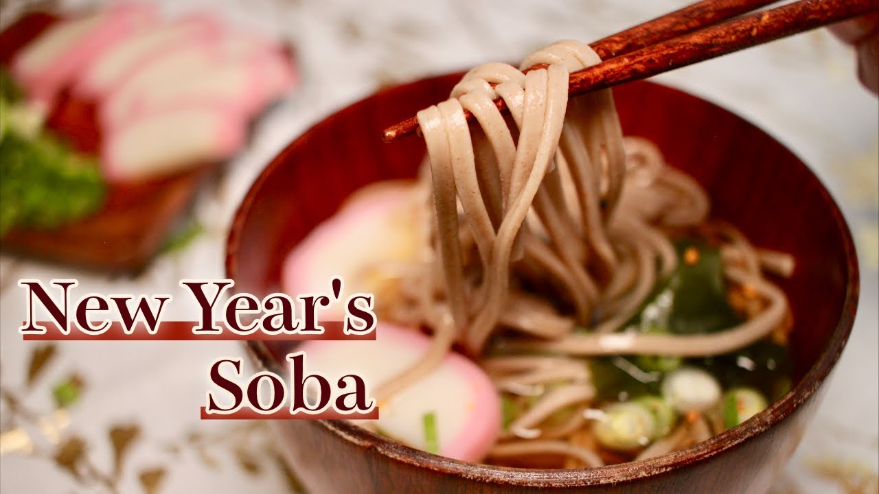 Toshikoshi Soba (Healthy New Year's Soba Recipe)