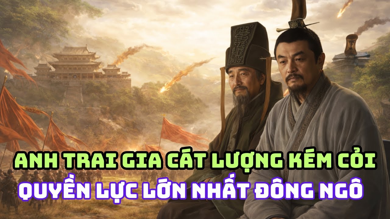 Gia Cát Cẩn Vì Sao Tài Năng Tầm Thường Nhưng Quyền Lực Bậc Nhất Đông Ngô?
